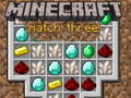 Игра Minecraft Три в Редица онлайн