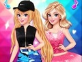 Игра Предизвикателство за танц с Блонди с хаштаг онлайн