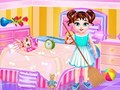 Игра Почистване на бъркотията с бебе Тейлър онлайн
