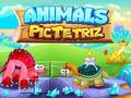 Игра Животни Пик Тетрис онлайн