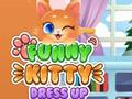 Игра Смешно обличане на котенце онлайн