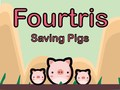 Игра Fourtris: Спасение на прасета онлайн
