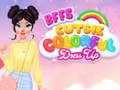 Игра Най-добри приятели: Сладки цветни рокли онлайн