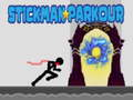 Игра Стикмен Паркур онлайн
