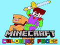 Игра Оцветяващи страници Minecraft онлайн