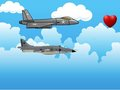 Игра Надпревара с реактивни самолети онлайн