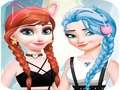 Игра Облекло и Грим на Елза и Анна онлайн