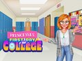 Игра Първи дни в колежа на принцесите онлайн