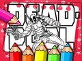 Игра Книга за оцветяване на Дедпул онлайн