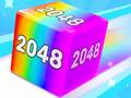 Игра Верижна Куб: 2048 Сливане онлайн