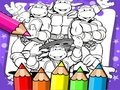 Игра Книга за оцветяване на Нинджа костенурка онлайн