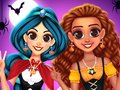 Игра Щастливо Хелоуин парти на BFF онлайн