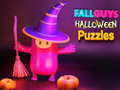 Игра Fall Guys: Хелоуин Пъзел онлайн