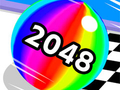 Игра Цветен Бал Бяг 2048 онлайн
