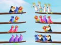 Игра Пъзел за сортиране на птици онлайн