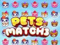 Игра Домашни животни Match3 онлайн
