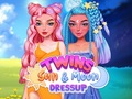 Игра Близнаци Слънце и Луна Обличане онлайн