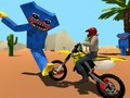 Игра Мотоциклетист срещу Хъги онлайн
