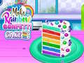 Игра Направете Лавандулов Конфети Торта онлайн
