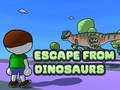 Игра Бягство от динозаври онлайн