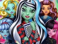 Игра Отбор на Монстровите Момичета в Средно Училище онлайн