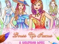 Игра Игри за обличане и книжка за оцветяване онлайн