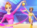 Игра Игра за обличане на момичета: гимнастика онлайн