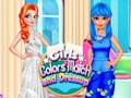 Игра Момичета: Съчетаване на Цветове и Облекло онлайн