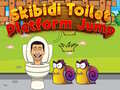 Игра Скибиди Тоалет Платформен Скок онлайн