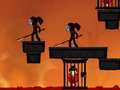 Игра Нинджа Стикмен Воин HTML5 онлайн