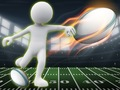 Игра Stickman Регби Бягане и Удар онлайн