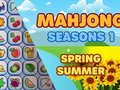 Игра Мах Jong Сезони 1 Пролет Лято онлайн