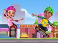 Игра Приключението на Тапу с кънки онлайн