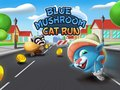 Игра Син гъбен котешки бяг онлайн
