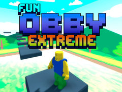 Игра Смешен Обби Екстрем онлайн