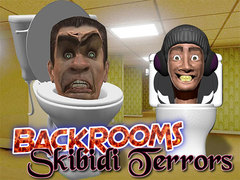 Игра Ужасите на Backrooms Skibidi онлайн