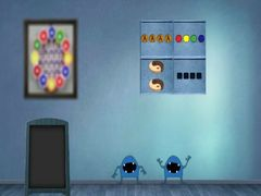 Игра Избягали на малкото чудовище онлайн