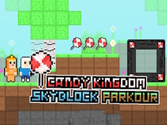 Игра Царство на бонбоните Skyblock паркур онлайн