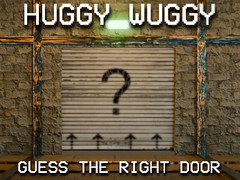 Игра Huggy Wuggy Познай правилната врата онлайн