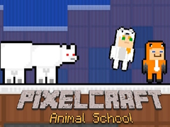 Игра PixelCraft Училище за Животни онлайн