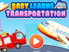 Игра Бебето учи транспорт онлайн