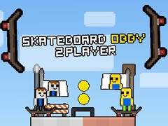 Игра Скейборд Обби 2 Играч онлайн