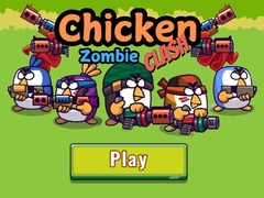 Игра Пиле Зомби Сблъсък онлайн