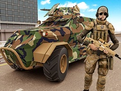 Игра Игри с камиони на армията на САЩ онлайн