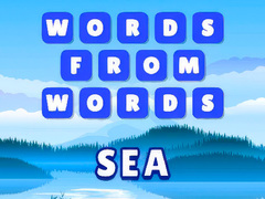 Игра Думи от думи: Море онлайн