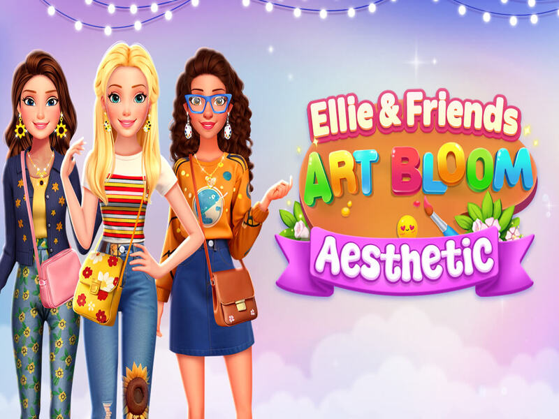 Игра Ели и приятели Естетика Арт цъфтеж онлайн