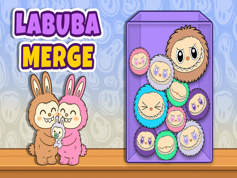 Игра Лабубу: Сливане онлайн