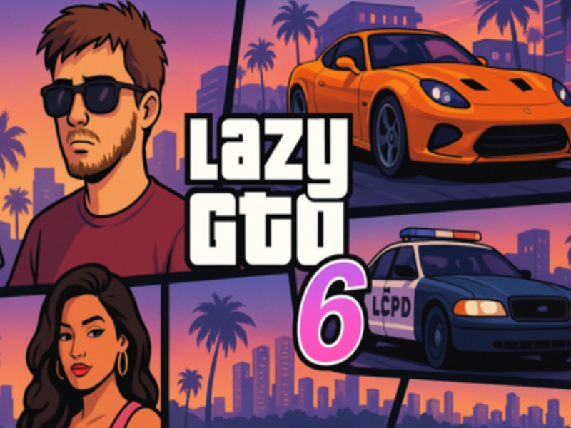 Игра Мързелив GTA 6 онлайн