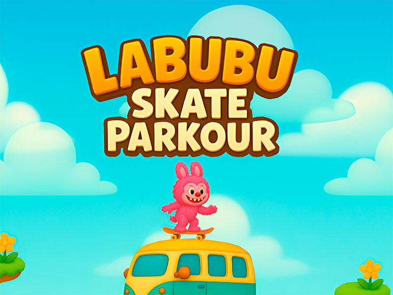 Игра Labubu Skate Parkur онлайн