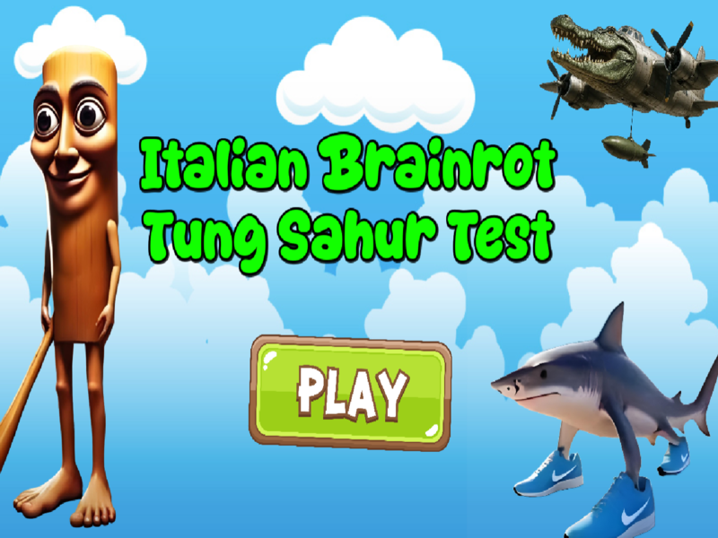 Игра Италиански Brainrot: Tung Sahur онлайн